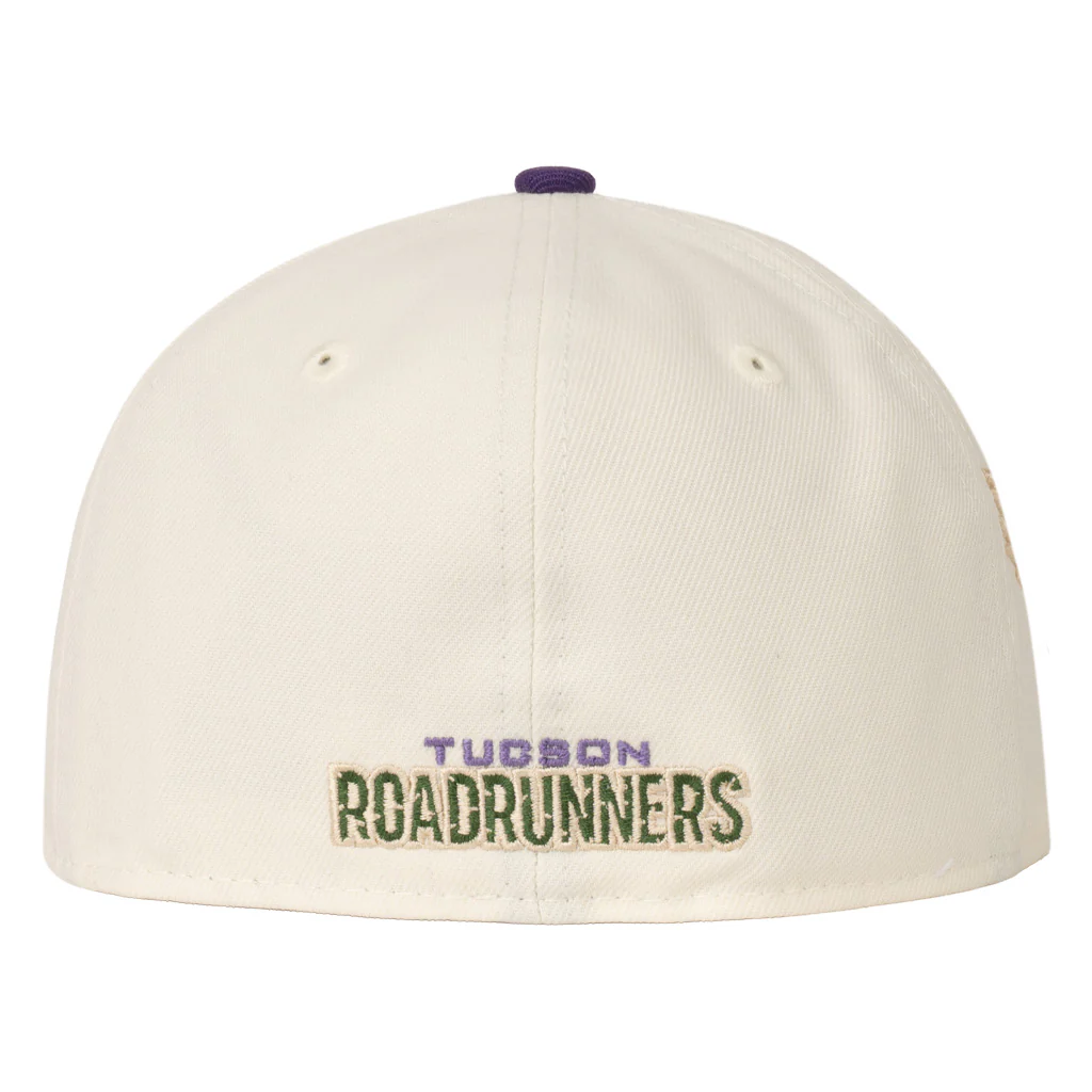 Tucson Roadrunners New Era Two-Tone Kachina 59FIFTY Fitted Hat - Cream - Image 3