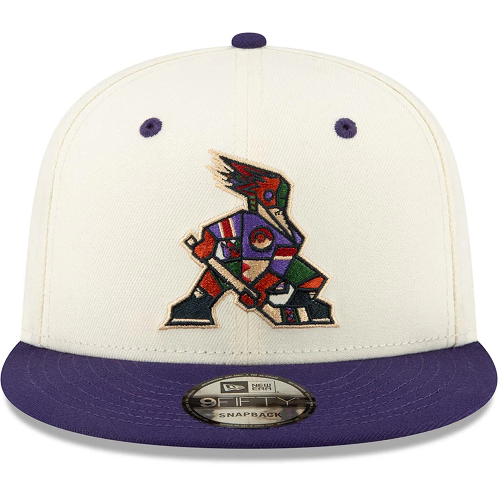 Tucson Roadrunners New Era Two-Tone Kachina 9FIFTY Snapback Hat - Cream - Image 3